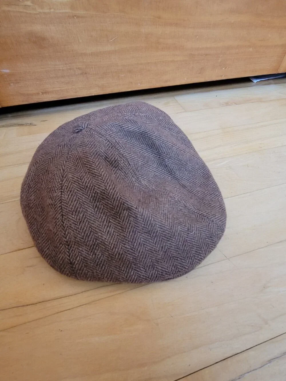 Janie and Jack Wool newsboy Hat Peeky Blinders Pageboy Fall Herringbone Tweed